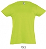 Camiseta Nia Publicitaria Cherry Sols - Color Verde Manzana